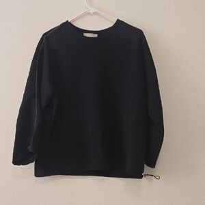FM2050 Black crewneck, Sweatshirt M